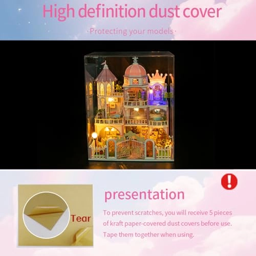 3D Wooden Puzzle Bookshelf Insert - Library of Books 1:24