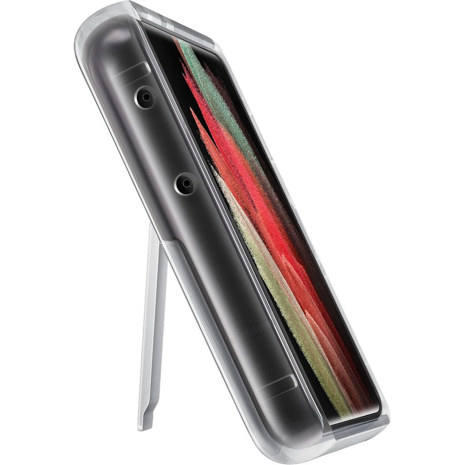 Protective Standing Cover Back Case for Samsung S21 Ultra