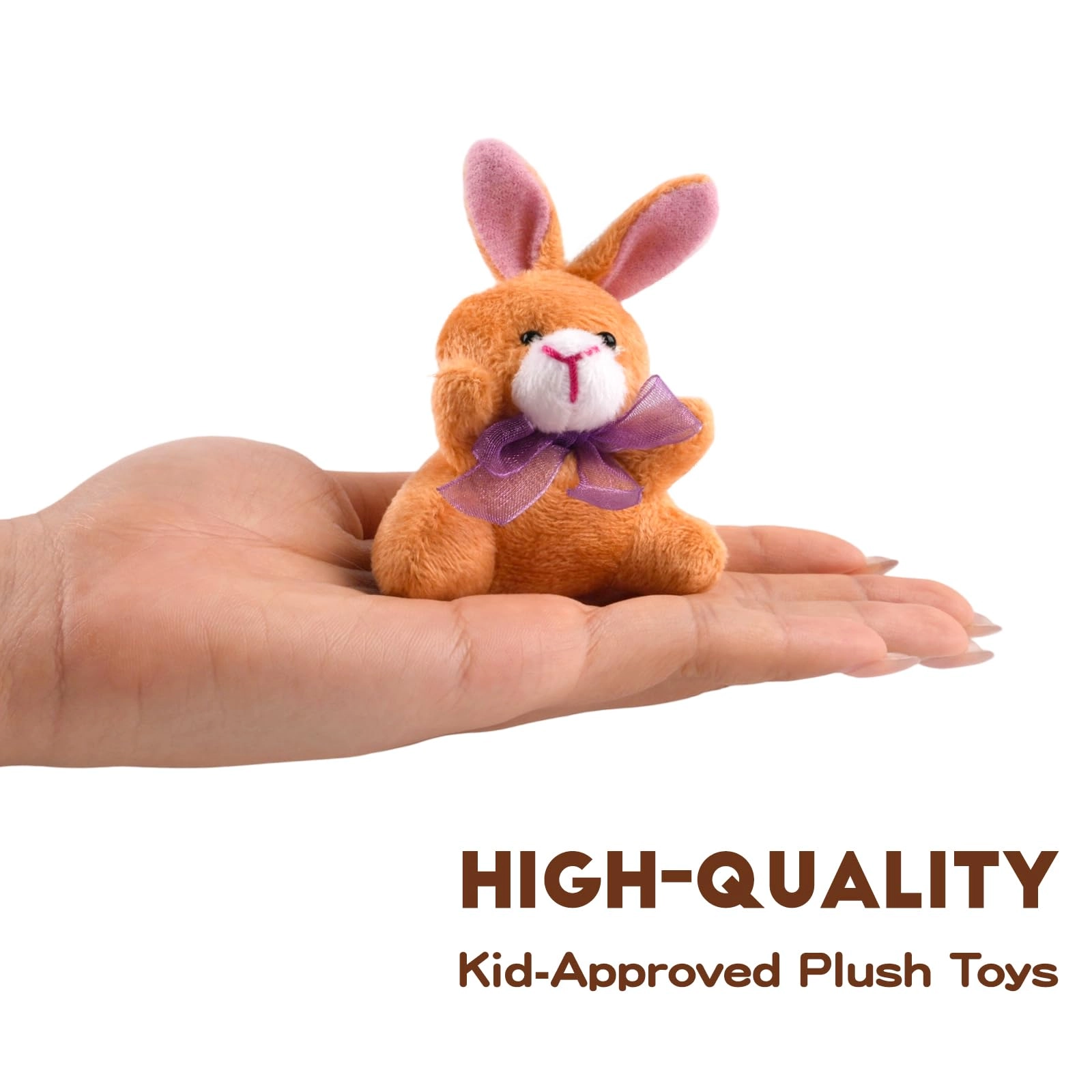 Mini Stuffed Animals - 24 Pack Multicolor