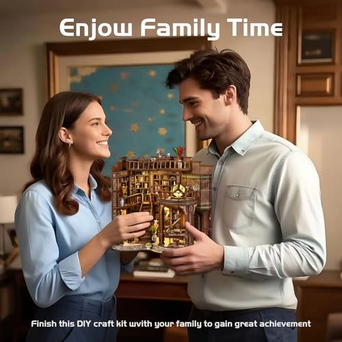 Book Nook Kit - Wood Twilight