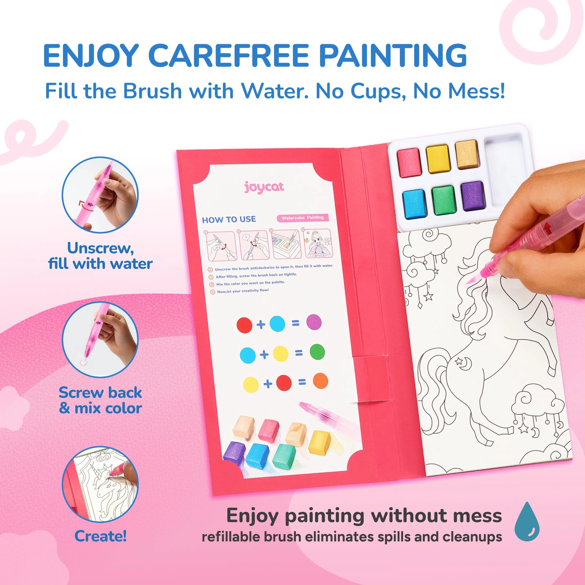 Pocket Paint - 1 Count Brush Paint Paper