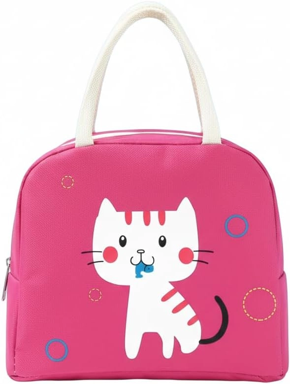 AMANI TRADING FZE UAQ UAE Insulated Lunch Bag - Cat Large Capacity