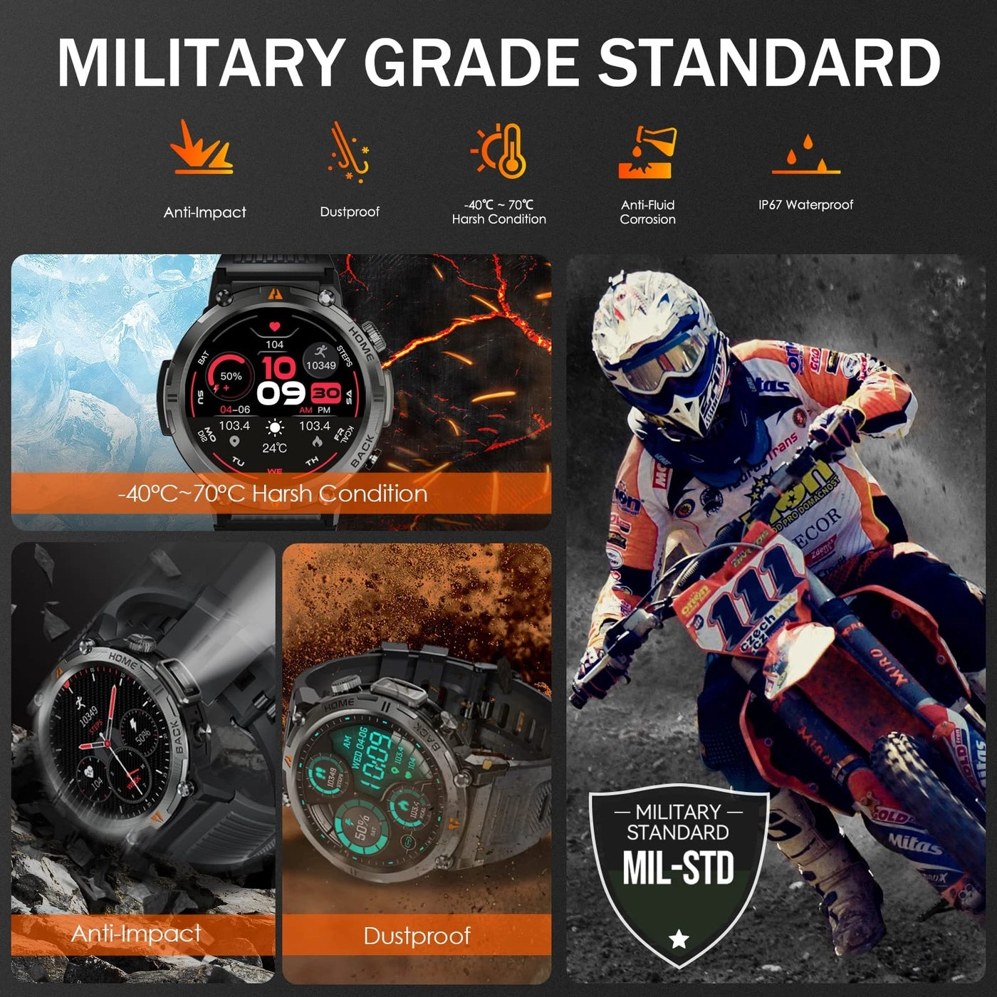 Military Smart Watch