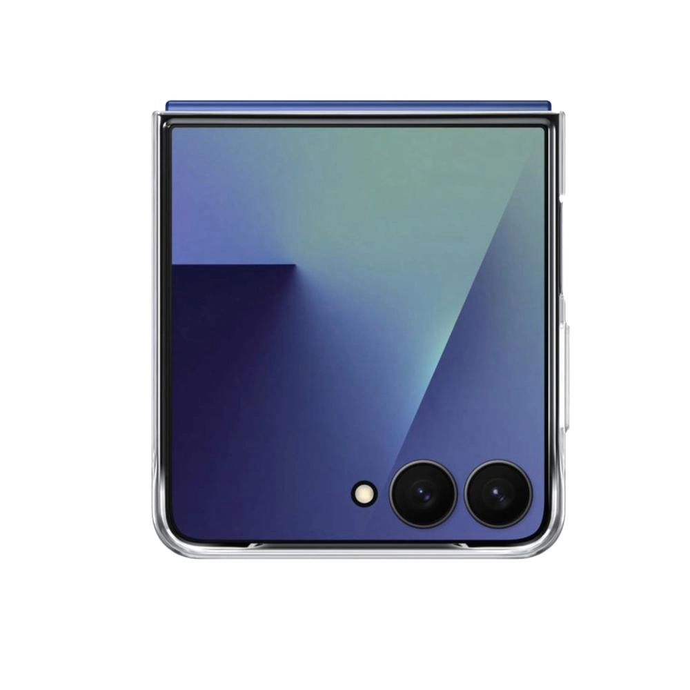 Galaxy Z Flip7 Clear Case - 1.0mm Thin Yellowing Prevention