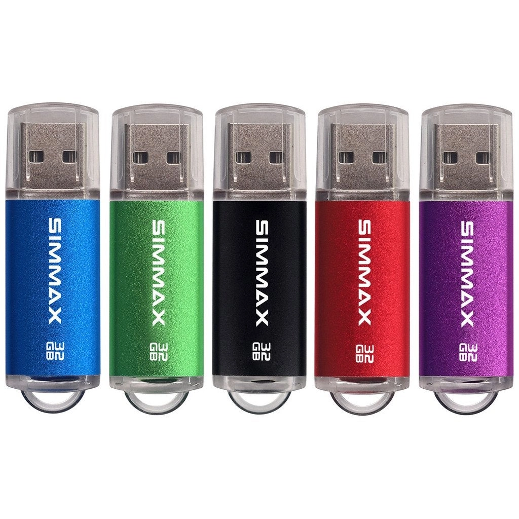 SIMMAX Flash Drive - USB 2.0 2 Pack 32GB