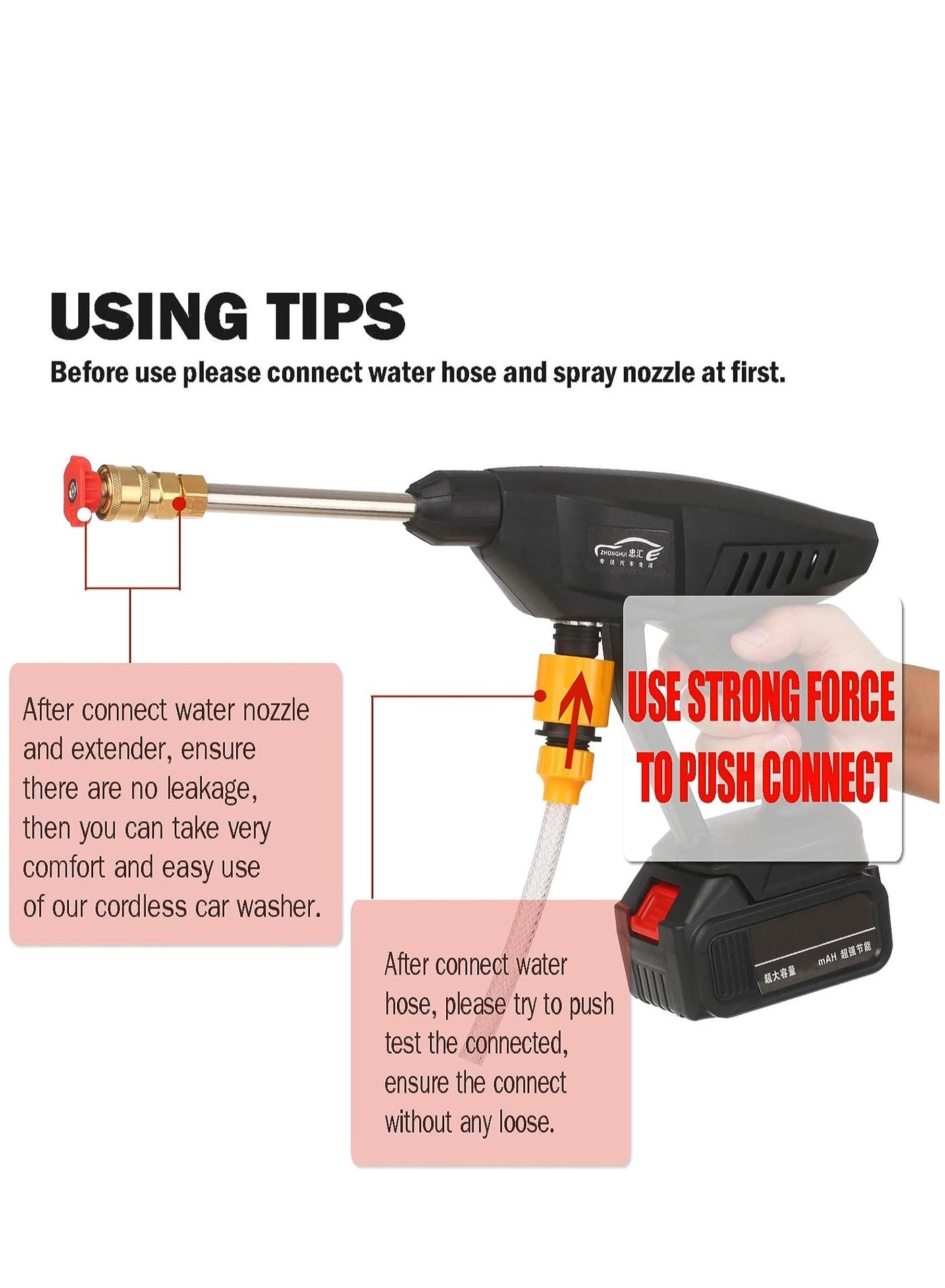 Portable Washer - 48V 30Bar