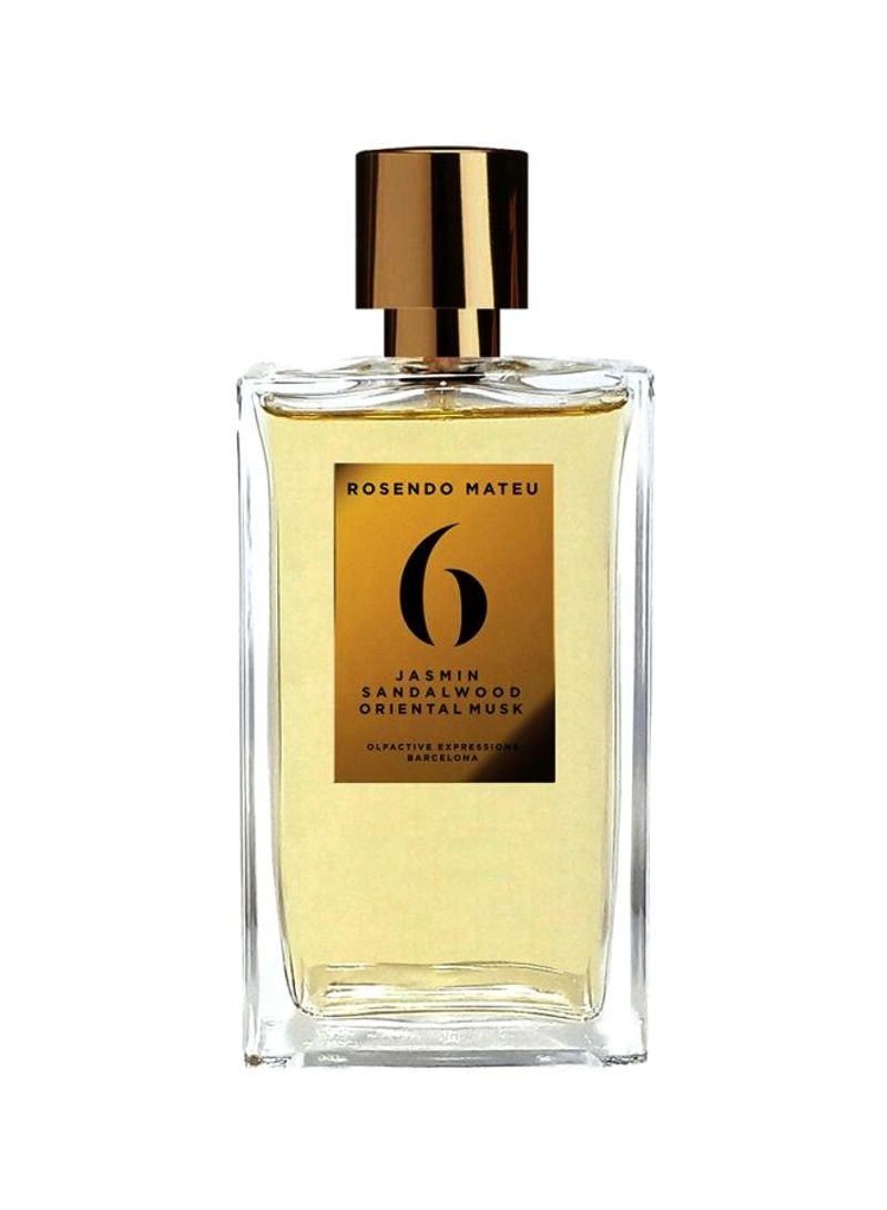6 Jasmin Sandalwood Oriental Musk Eau de Parfum 100 ml