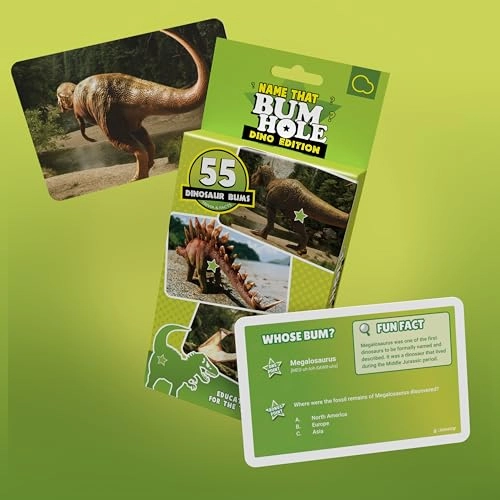 Name That Bumhole: Dino Edition - Card Game
