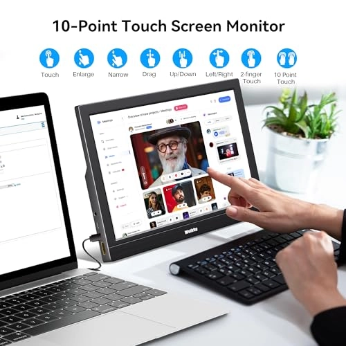 Touch Screen Portable Monitor - 1366x768 11.6"