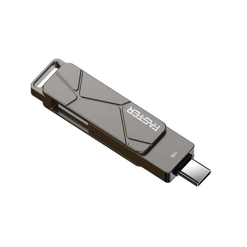Dual OTG USB Type-C Flash Drive - USB 3.1 USB-C/USB-A 1TB