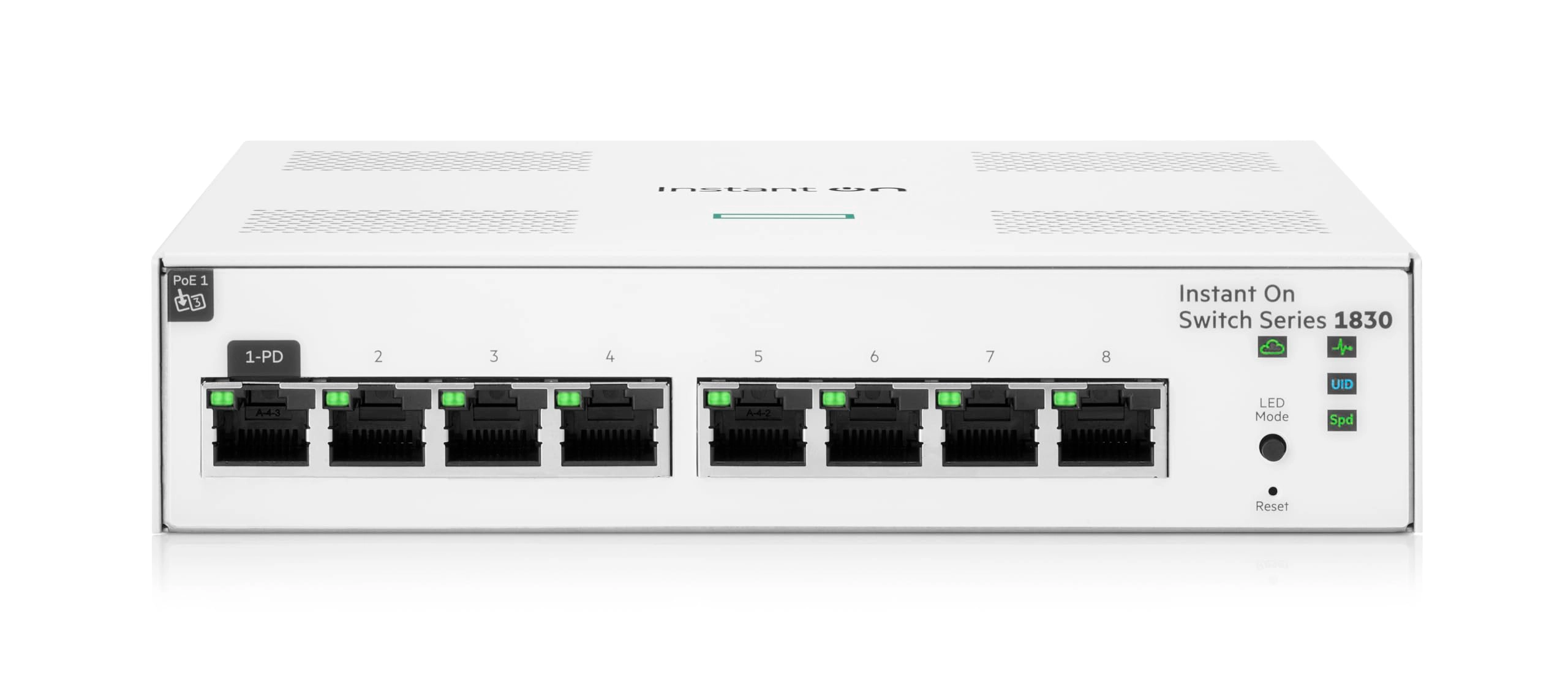HPE JL810A#ABA - 8-ports