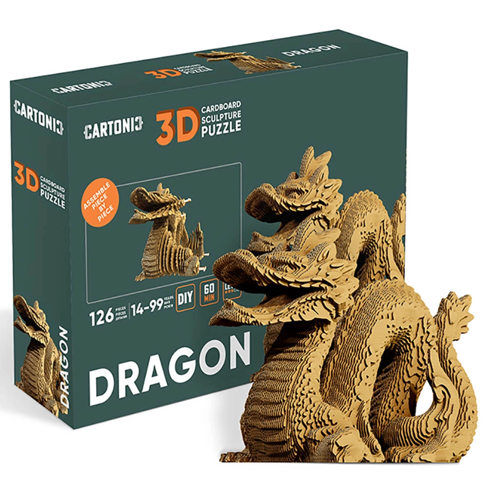 Dragon 3D Puzzle (7529-CARTDRA) - 126 pcs