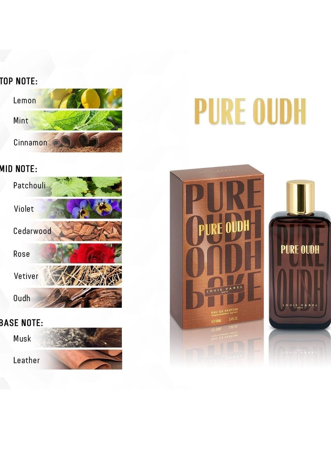 PURE OUDH Eau de Toilette 100ml
