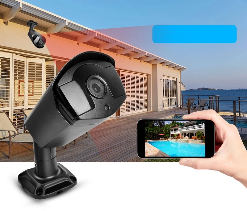 Turbo HD DVR - 4-Channel + Bullet Camera - 1280x1080P 4x