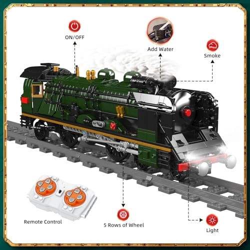 Orient Express Steam Locomotive - 3898 pcs