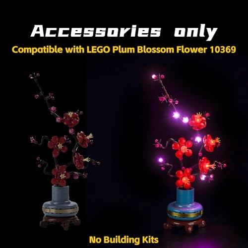 Light Kit - Compatible with Lego 10369 Plum Blossom LED