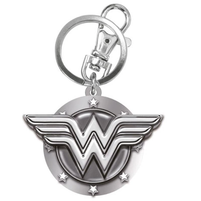 DC Comics Wonder Woman Logo Pewter Key Ring