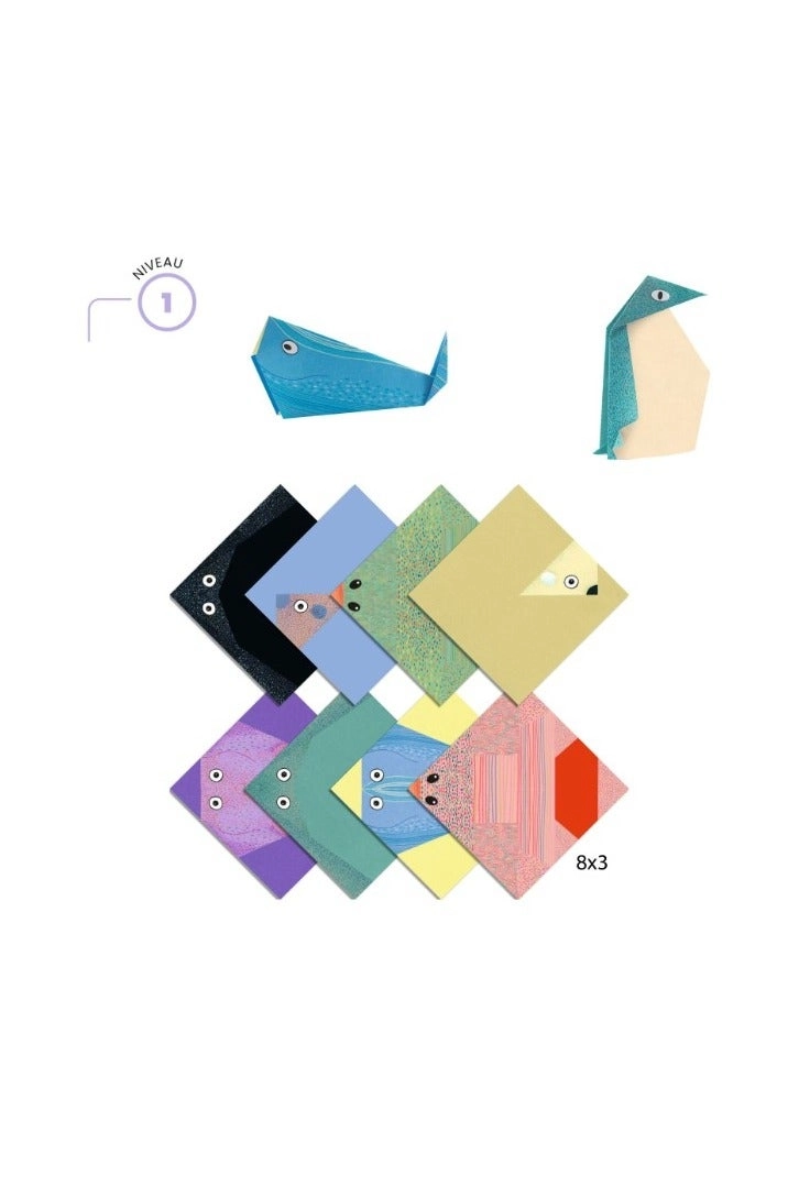 Polar Animals Origami - 24 piece(s)