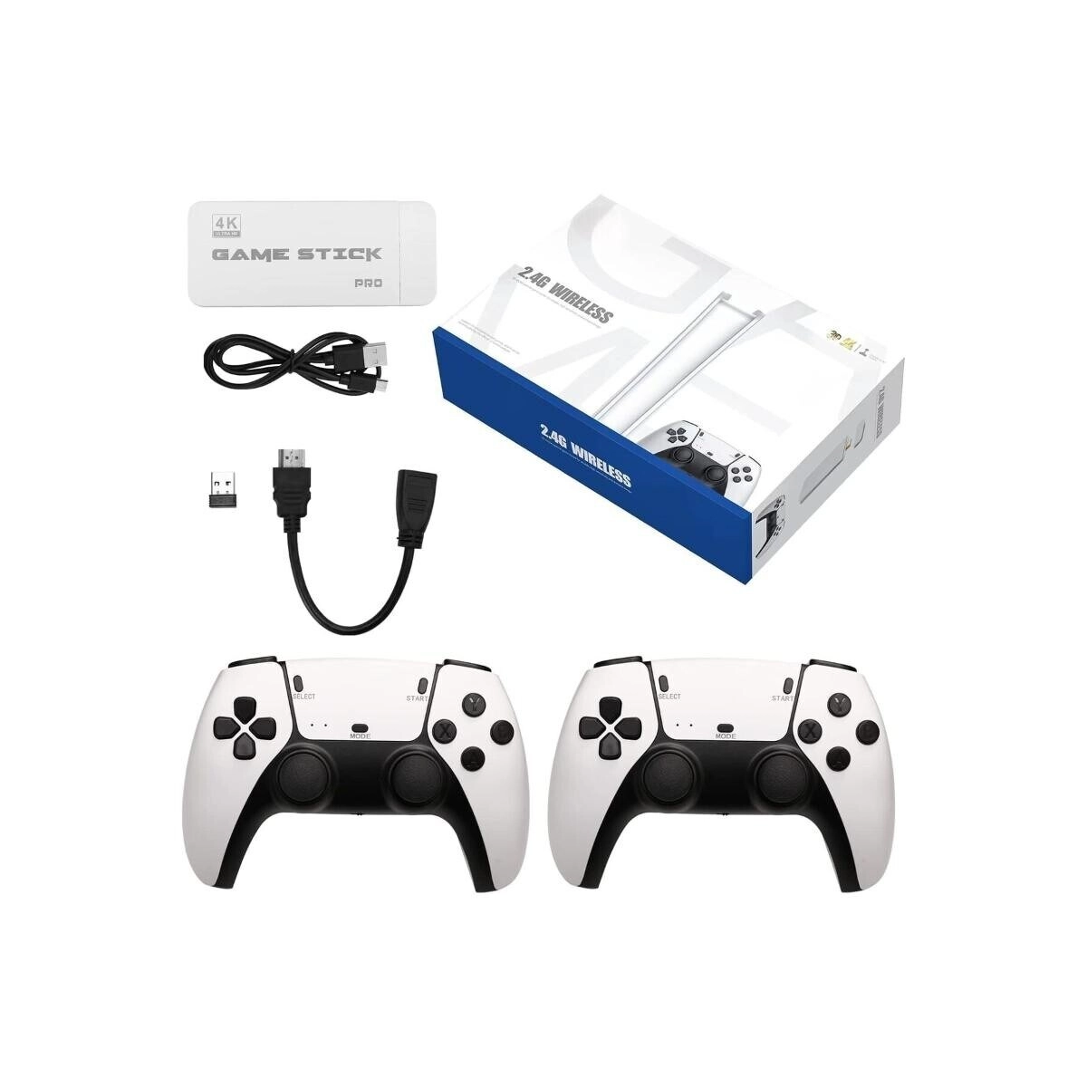 Tradeo Retro Gaming Console - Game Stick 1080p HD Plug & Play