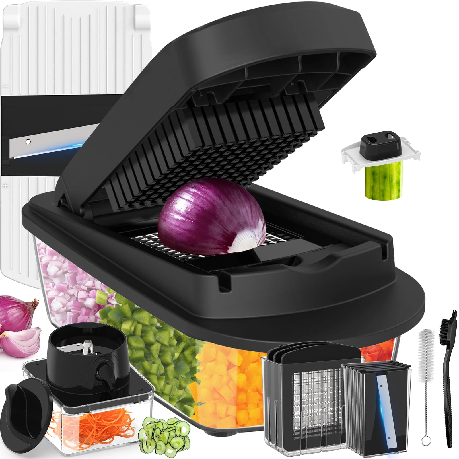 ukeetap Vegetable Chopper - 17L 12 Blade