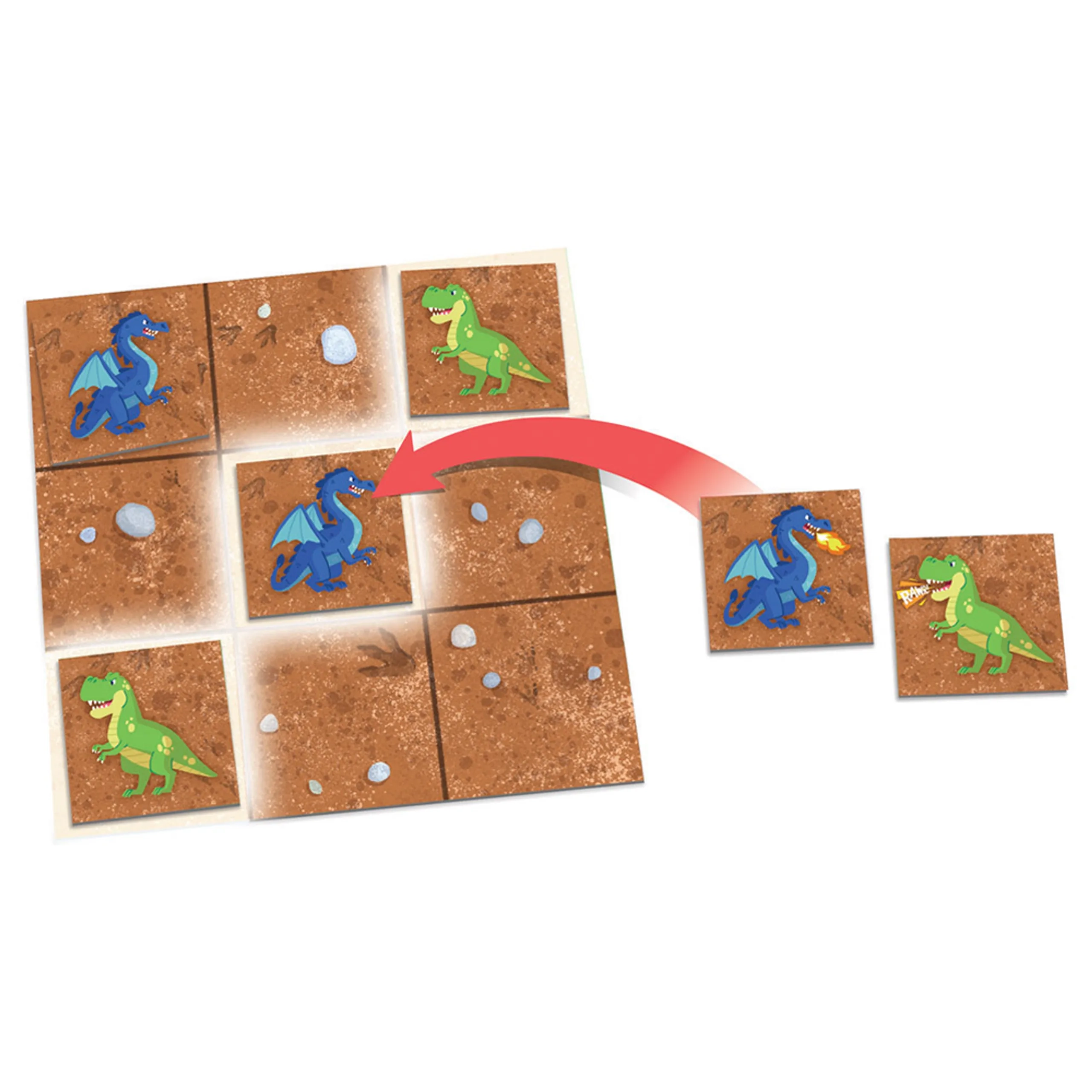Tic-Tac Surprise!: Dinos & Dragons