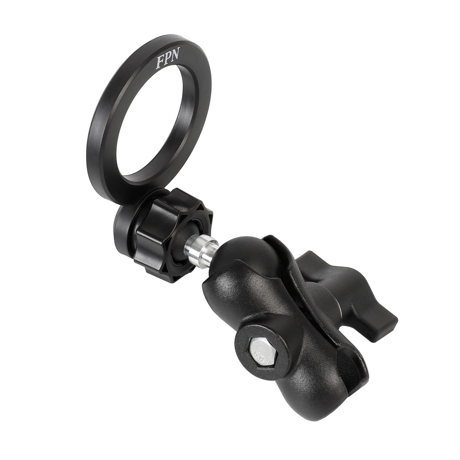 RAM Mounts Magnetic Phone Holder Base - 25mm Ball Mount for iPhone 17/16/15/14/13/12