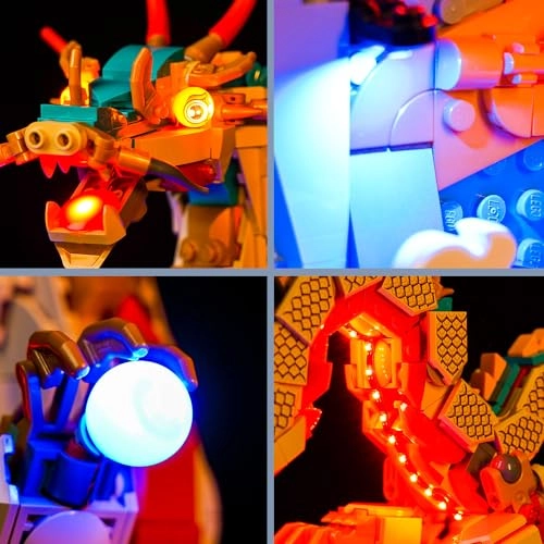 80112 Auspicious Dragon - LED Light Set USB