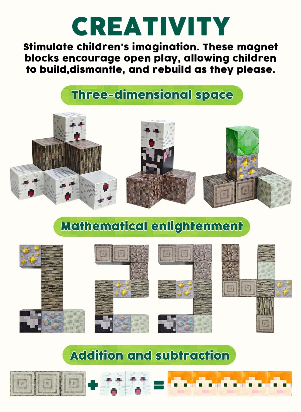 Build Mine Magnet World - 148 pcs