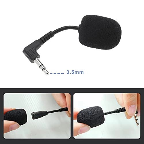 Mini Microphone 3.5mm-Mini-Jack Microphone 2Pcs