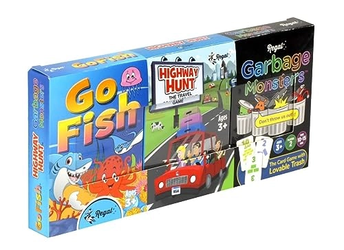 Go Fish + Highway Hunt + Garbage Monsters