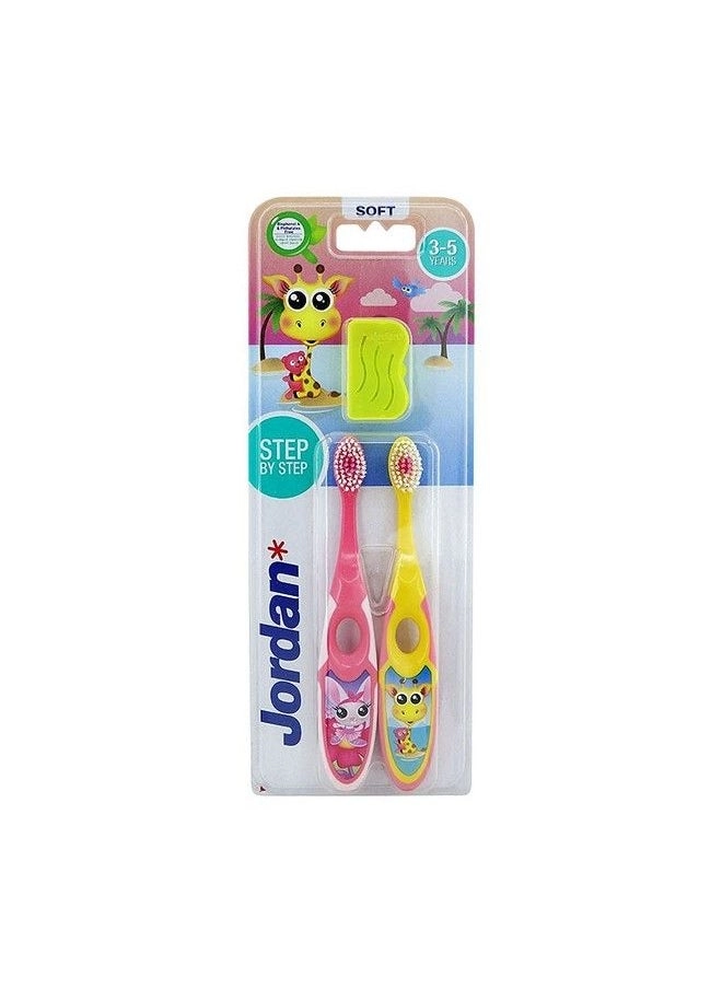 Step 2 Kids Toothbrush - Soft 2-Piece Pack