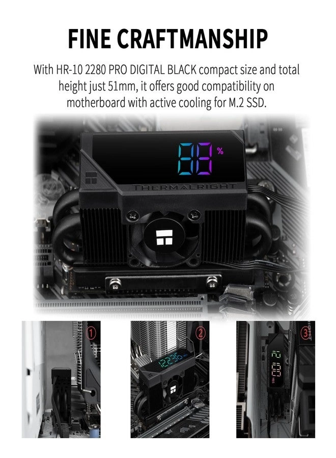 HR10 2280 PRO - Double Sided Heatsink 4 heatpipes