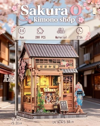 Book Nook Kit - Japanese Culture Style