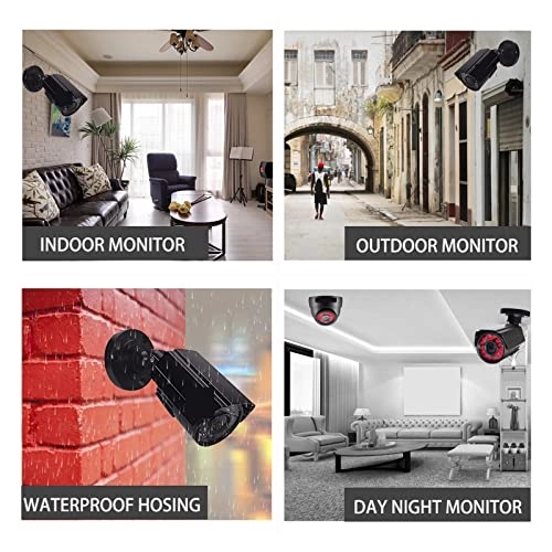 4CH DVR + AHD Analog Camera - 2Pcs 1080P 2MP