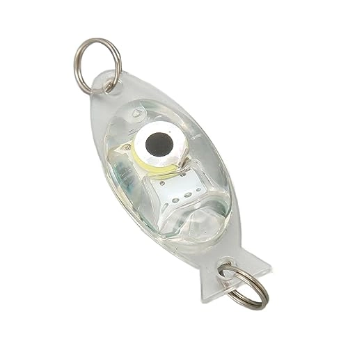LED Fishing Lure Light - 10Pcs Eye Shape Deep Drop