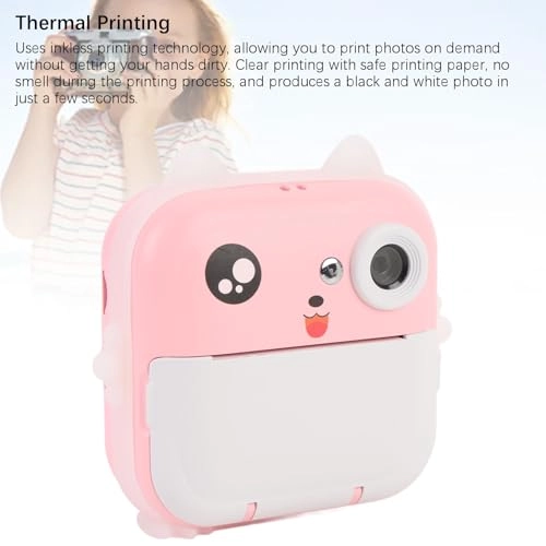 Instant Print Camera - 50MP 2.4In 1080P