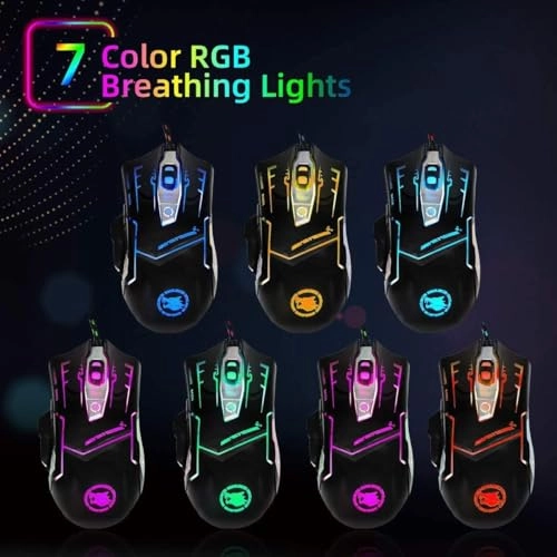 RGB Wired Gaming Mouse - Wired