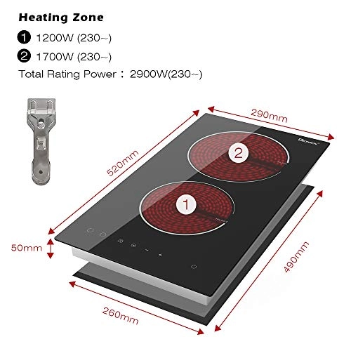 GTM230TP Ceramic hob