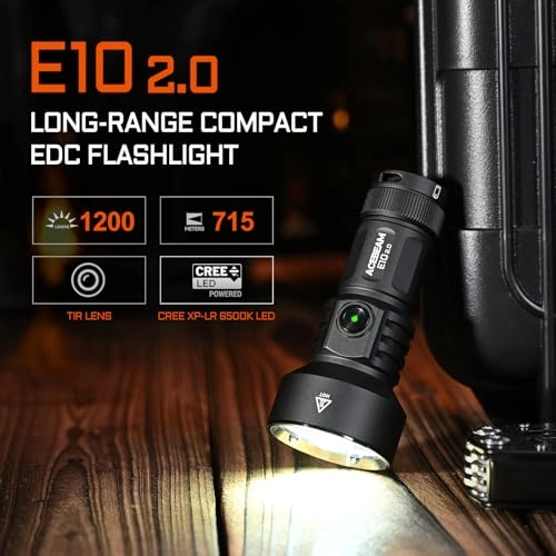 E10 2.0 Flashlight Rechargeable (1200lm)