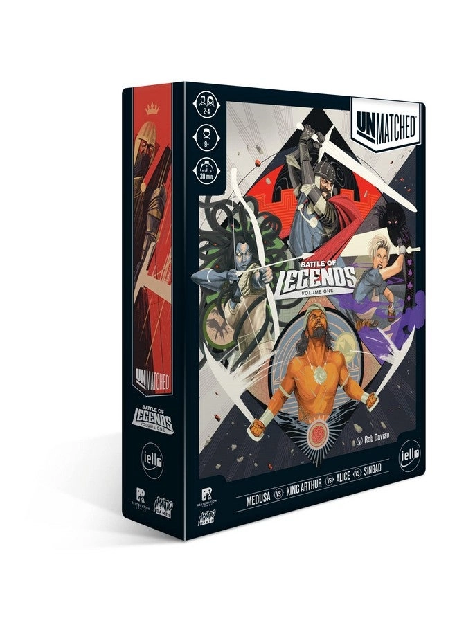 Iello Unmatched: Battle of Legends - Volume 01