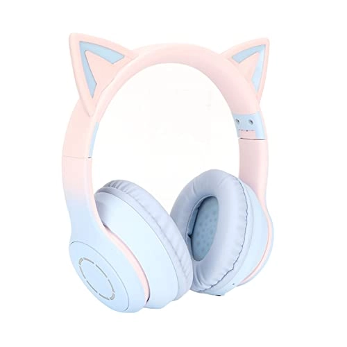 Cute Cat Ear Gaming Headphones Wireless Headset