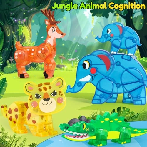 Magnetic Game Zoo Animal - 36 months - 12 years 5 pieces