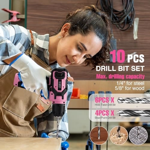 Cordless Drill Driver - 2 Ah 8V