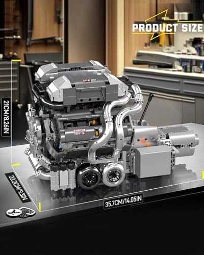 W16 Model Engine Kit - 2024 pcs