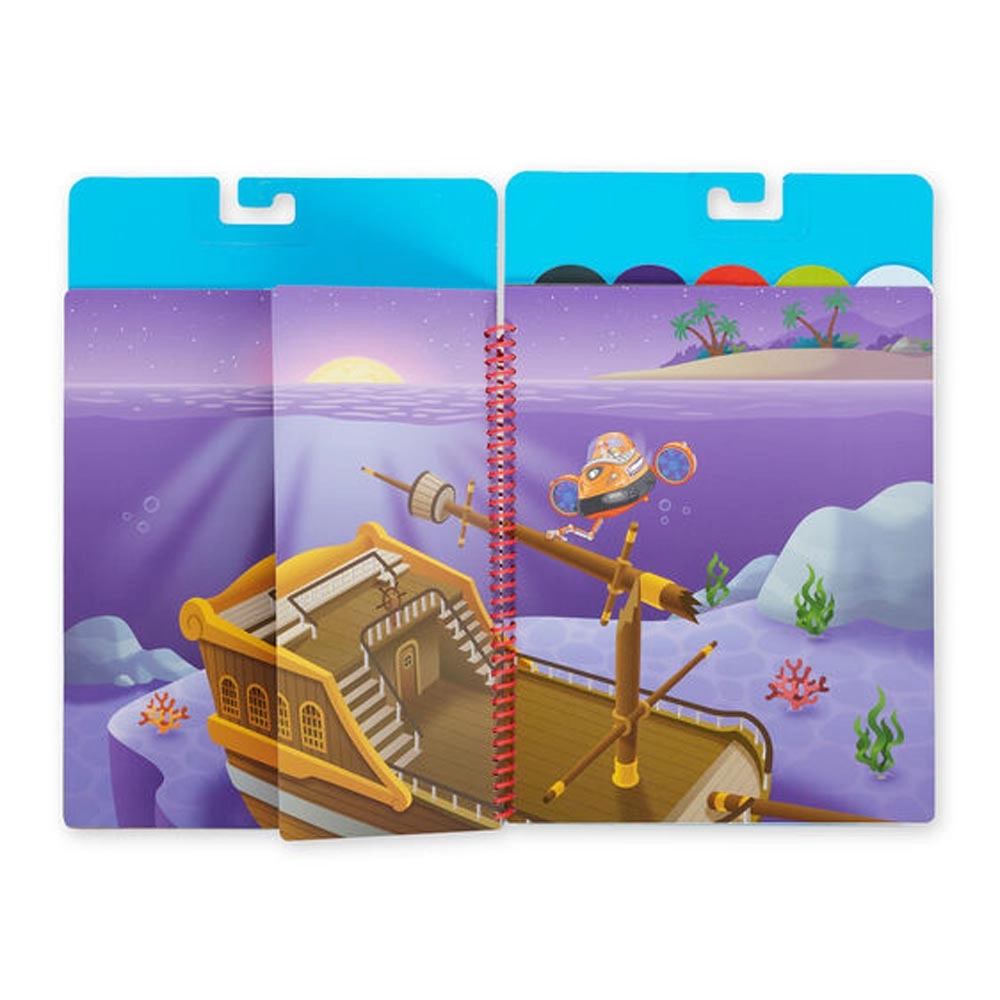 PAW Patrol Restickable Stickers Flip-Flap Pad - 5 pages 130 piece(s)