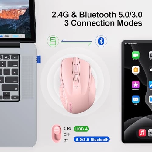 Wireless Mouse - Bluetooth USB A