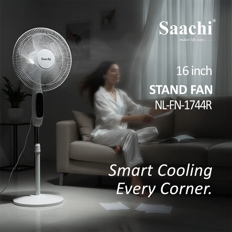 NL-FN-1744R - 16-Inch Stand Fan Remote Control