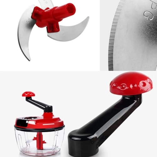 Manual Food Chopper - Gray ABS