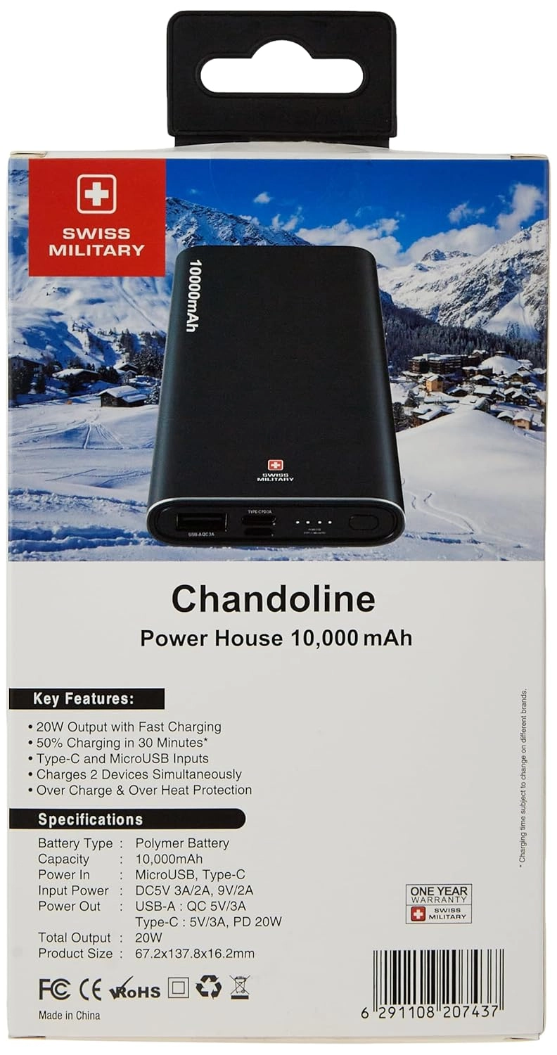 SM-PB-CD1-10K-SIL - 10000 mAh