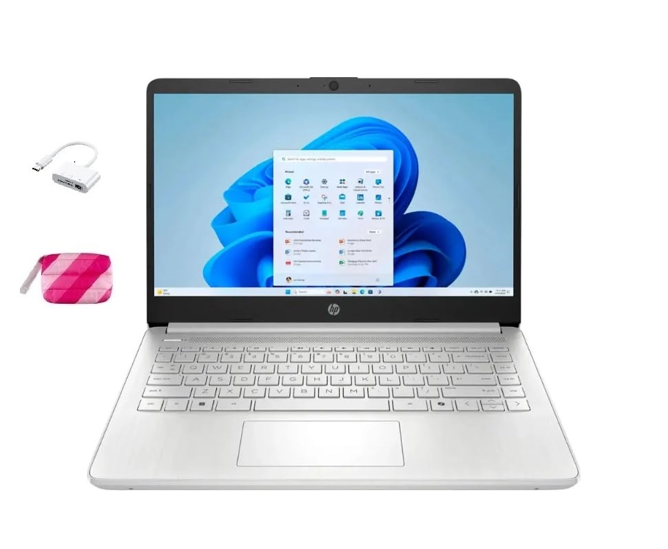 14 Laptop Computer Laptop 14-dq6011dx - 14'' N150 16GB DDR4 128GB UFS + 256GB MSD Card